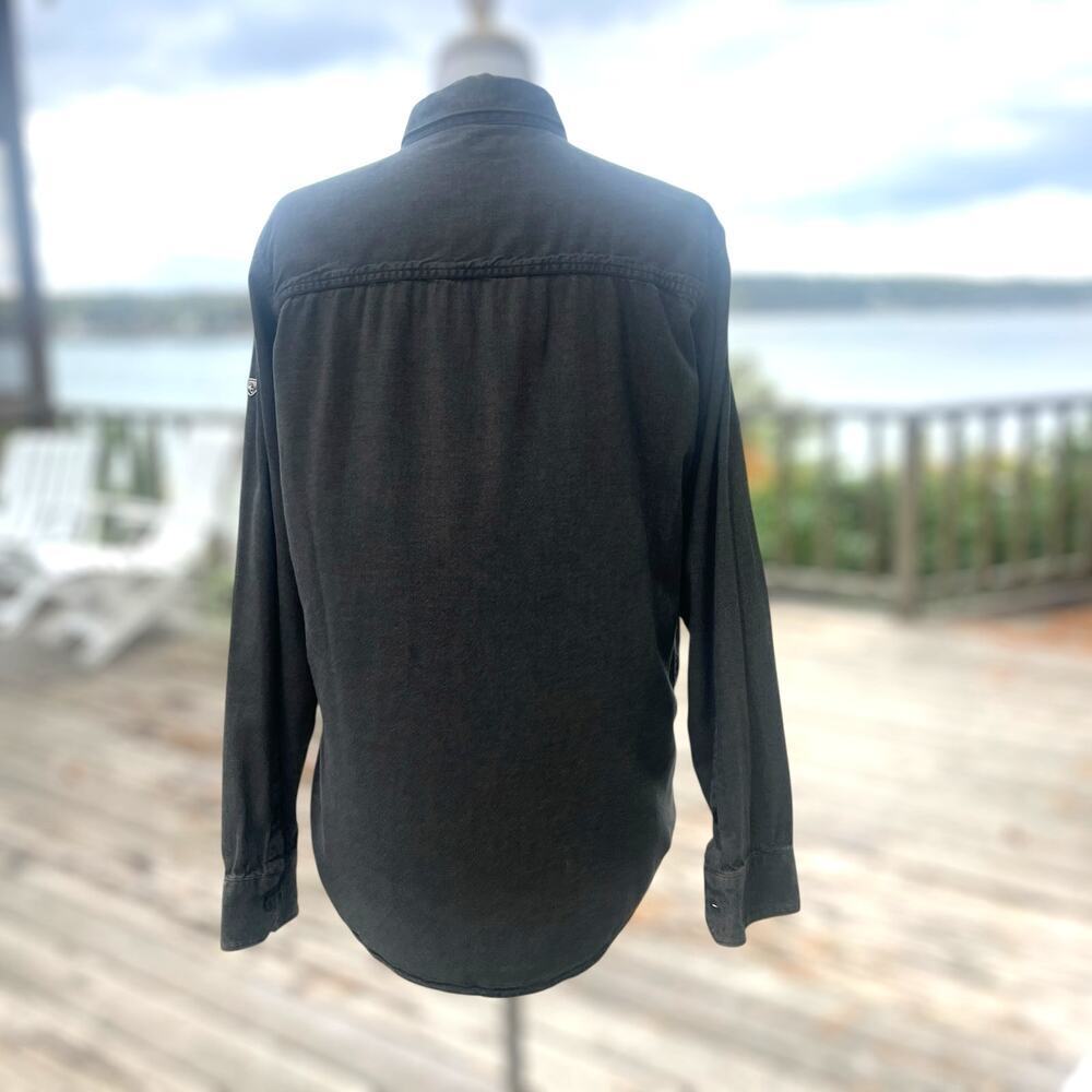 KÜHL Brava Shirt Women’s Medium Gray Cotton Tencel Long Sleeve Button Up - Picture 3 of 16